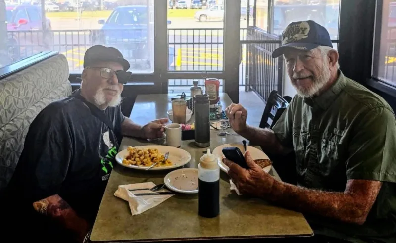 Coffee, fish tales and the bottom bite